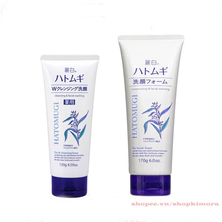 Sữa Rửa Mặt Hatomugi 130g | Mẫu Mới | BigBuy360 - bigbuy360.vn