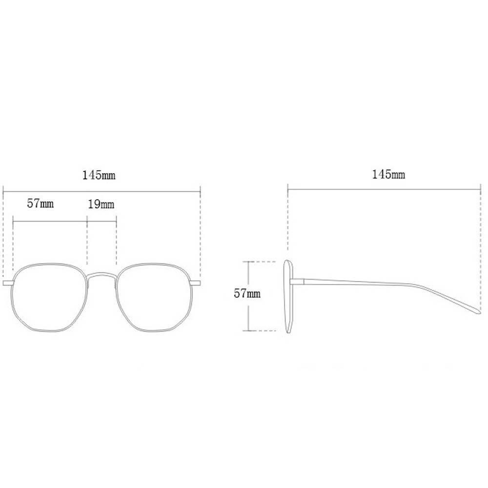 Mắt Kính Gọng Vuông Lớn Trong Suốt Phong Cách Cổ Điển Dành Cho Nữ