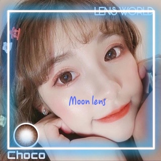 [YÊU THÍCH] Lens nâu chocola giãn vừa sử dụng 1 năm tặng kèm khay đựng
