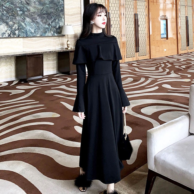 (order) Váy tiểu thư dài tay