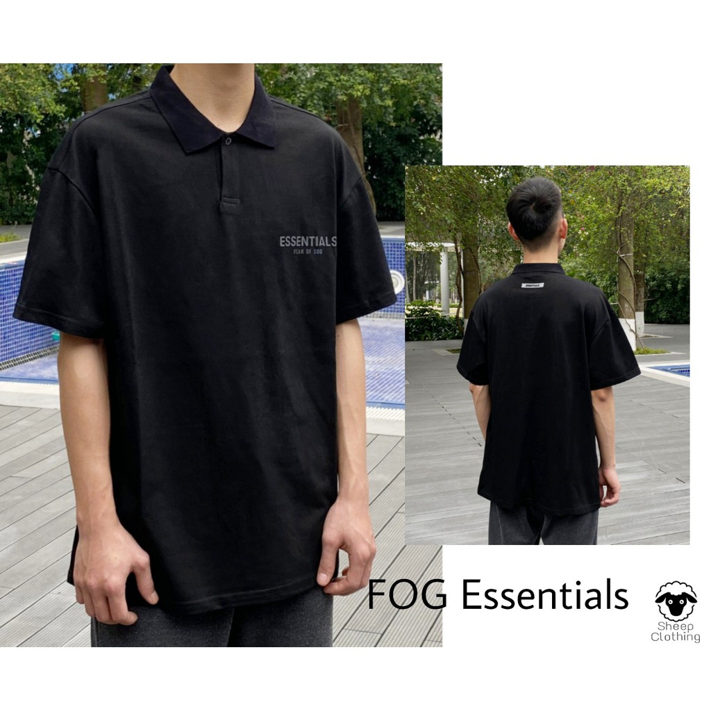 Áo Polo [ FOG ESSENTIALS FEAR OF GOD ] + Handbag Fog