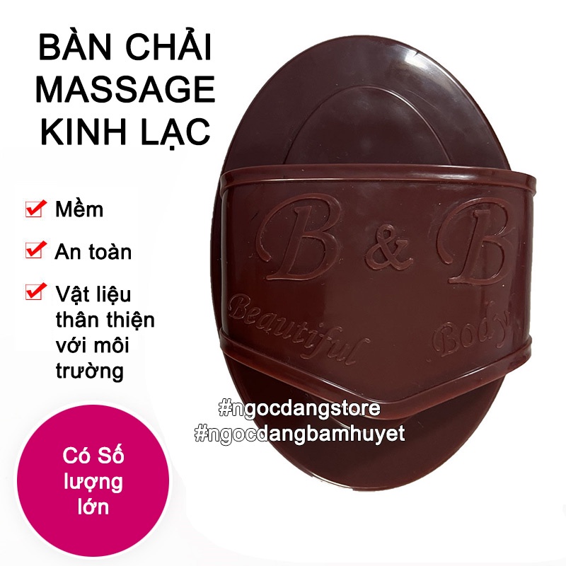 Bàn Chải Thông Kinh Lạc Massage Đầu và Cơ thể Chất Lượng Cao