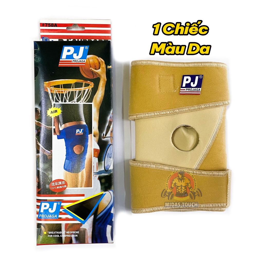 Bó gối - Băng bảo vệ đầu gối dán PJ-758A - Bảo Vệ Khớp Gối Hỗ Trợ Tập Luyện Chơi Thể Thao An Toàn Hiệu Quả