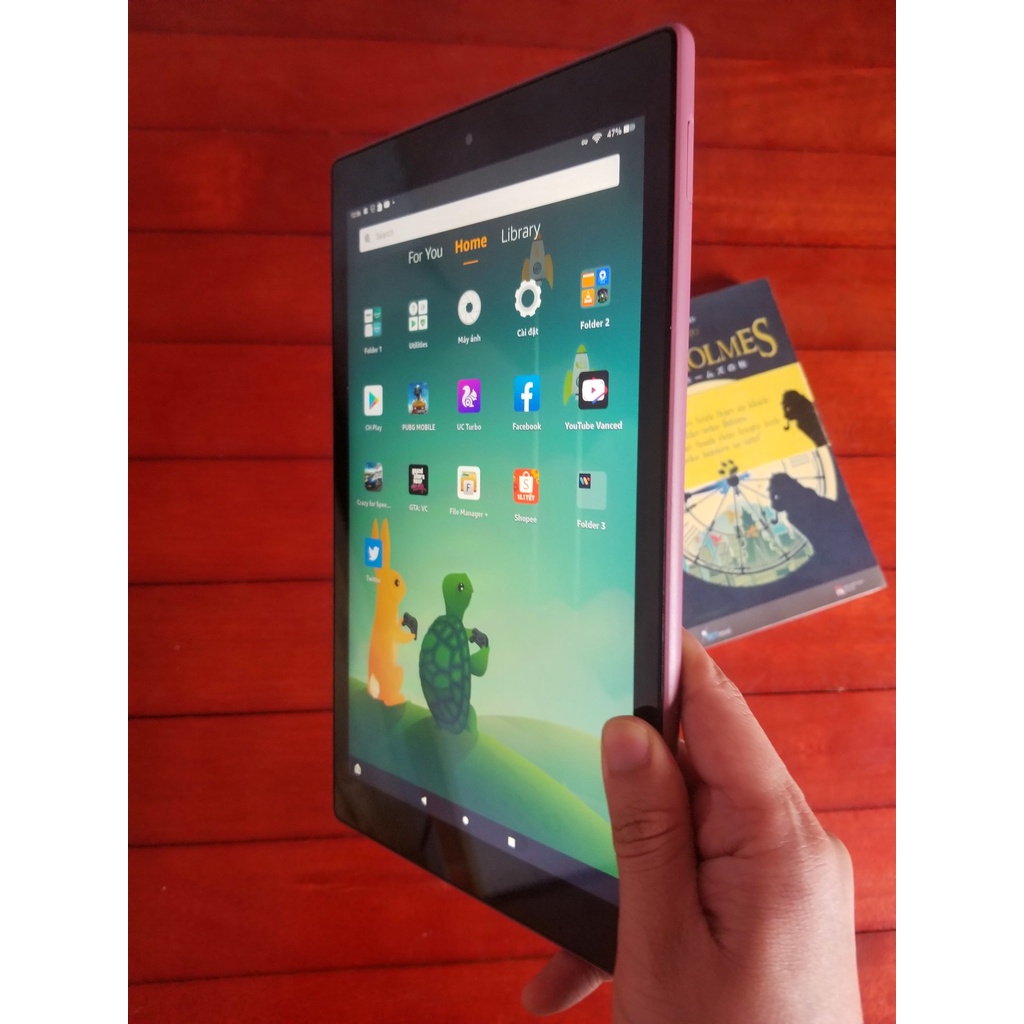 Máy tính bảng kindle Fire HD 10  (Fire HD10 9th), 10inch FullHD,32GB, Ram 2GB USB-C | BigBuy360 - bigbuy360.vn