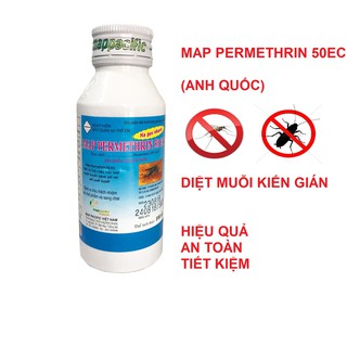 Thuốc xịt muỗi y tế Map Permethrin 50ec diệt muỗi kiến gián nhện hiệu quả chính hãng Map pacific