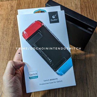 Case ốp lưng trong suốt full máy Nintendo Switch ( Version 1 & Version 2 ) / Nintendo Switch lite - Crystal Protector