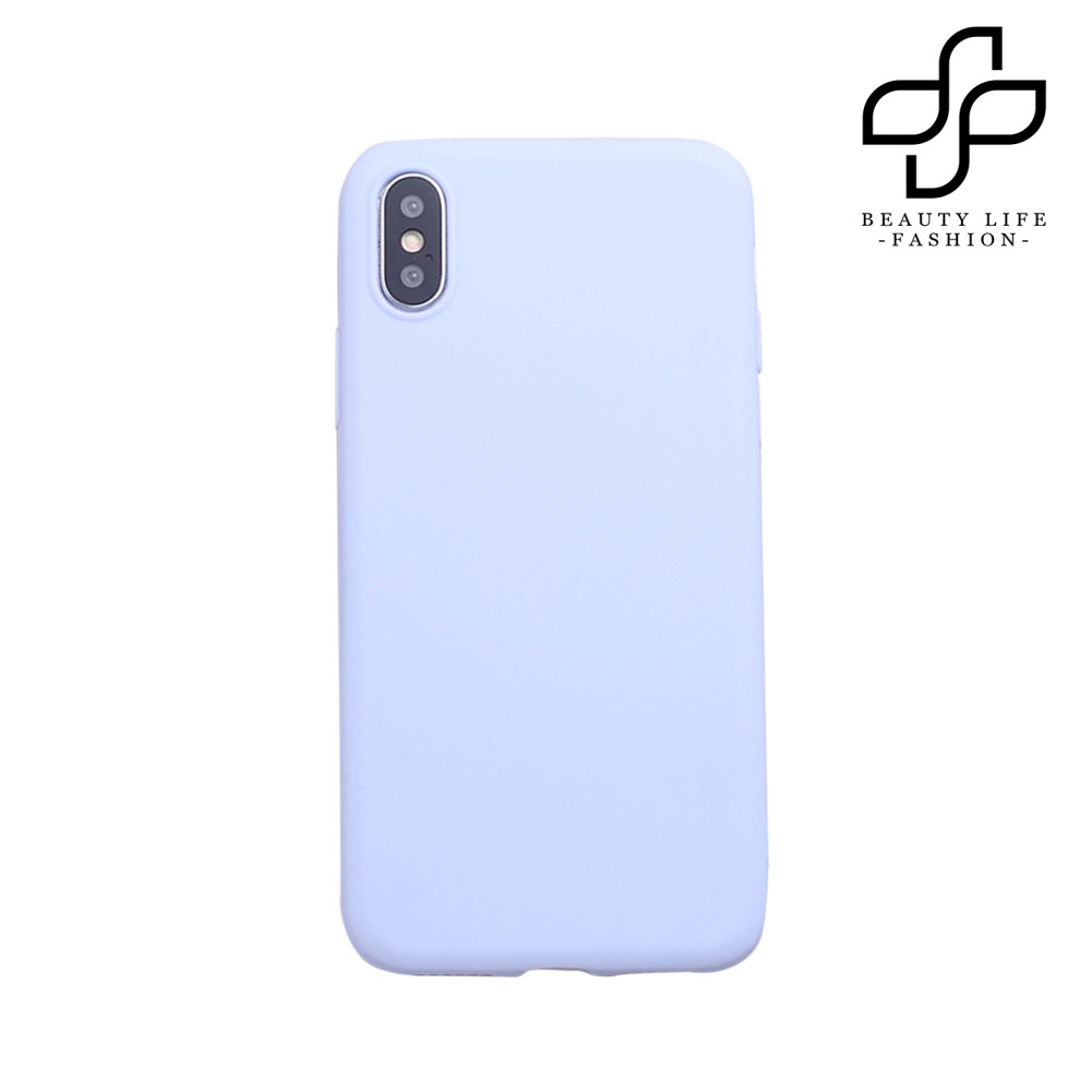 【NEW】Solid Color Silicone Phone Case Cover Protector for iPhone XS Max/XS/X/7/8/7P/8P