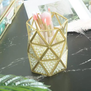LỌ ĐỰNG CỌ TRANG ĐIỂM LUXURY