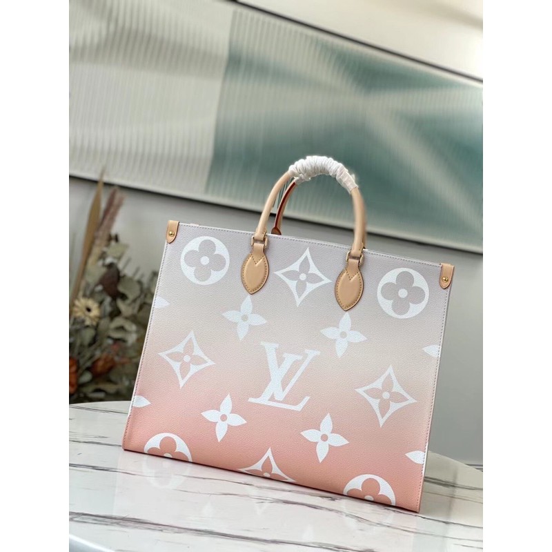 Túi xách nữ cao cấp Louis Vuitton LV On The Go tote Monogram Giant da thật hàng 1-1 vip