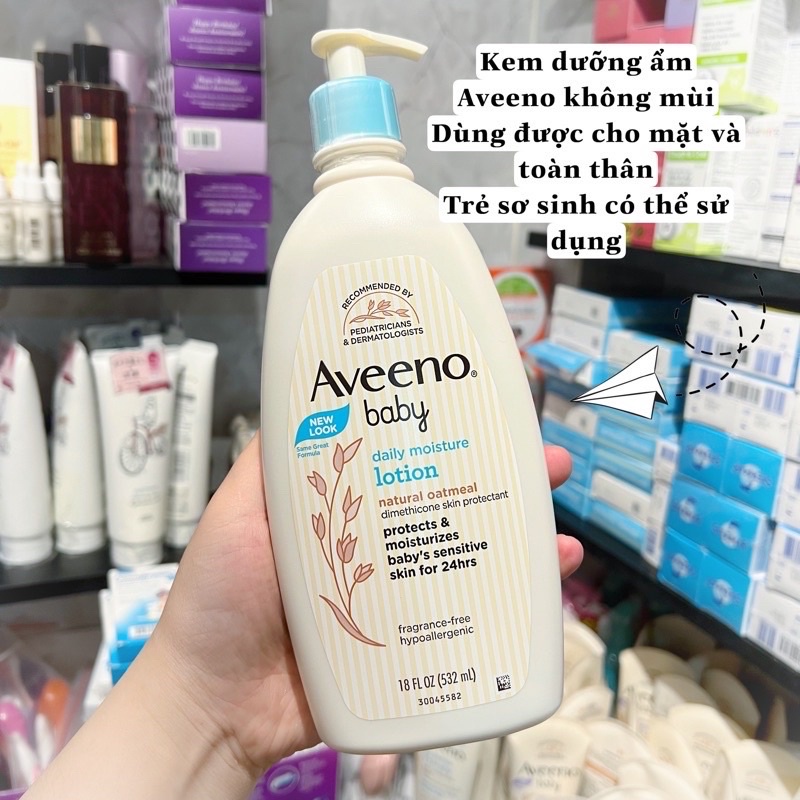 Kem dưỡng ẩm Aveeno Baby
