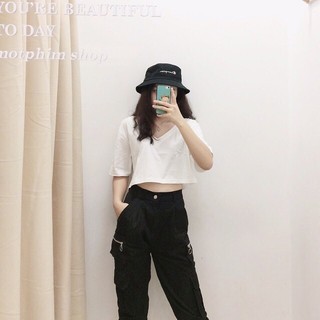 ❌CropTop Cổ Tim Basic