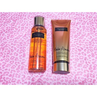 Kem dưỡng da và Mist  Victoria’s Secret Amber Romance