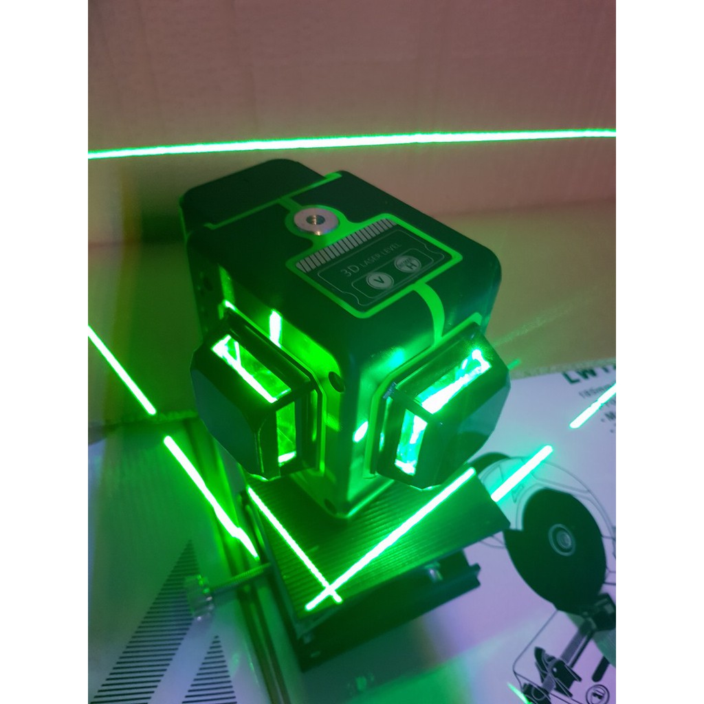 MÁY CÂN BẰNG  LASER_ 12 TIA XANH_TRUNG QUỐC