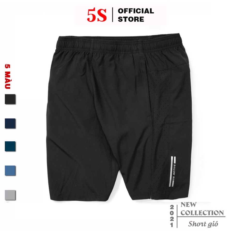 (Hàng Sỉ) Quần Short Nam 5S (5 màu), Vải Gió Mềm, Chất Liệu Ít Nhăn, Thoáng Mát Co Giãn Cực Tốt (QSG21050) (ảnh thật)