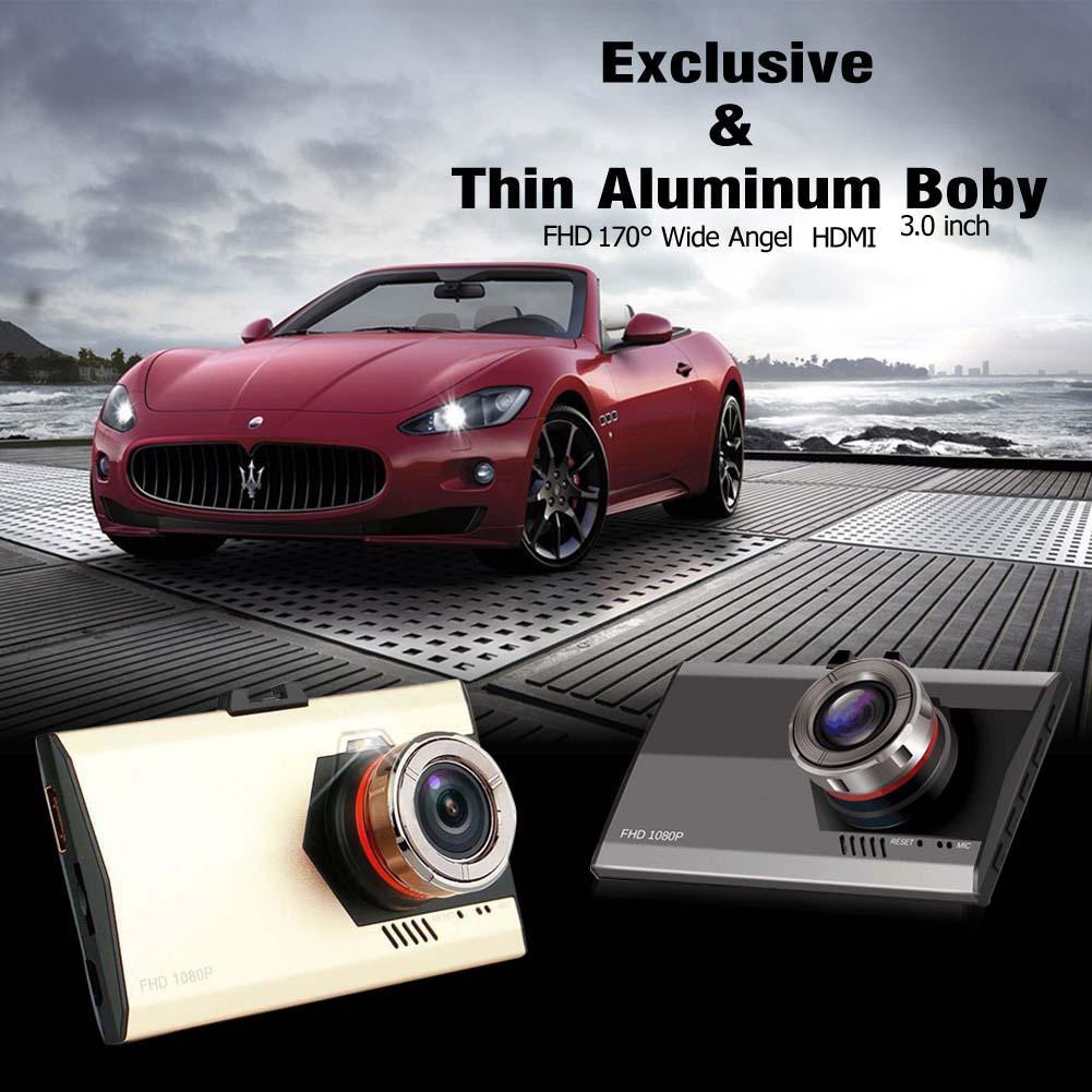 HD 1080P 3.0&quot; Car Tachograph DVR video Camera Dash Night Vision Cam G-sensor