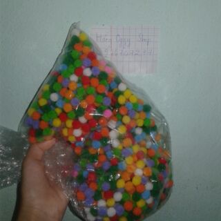 100g pompom làm slime