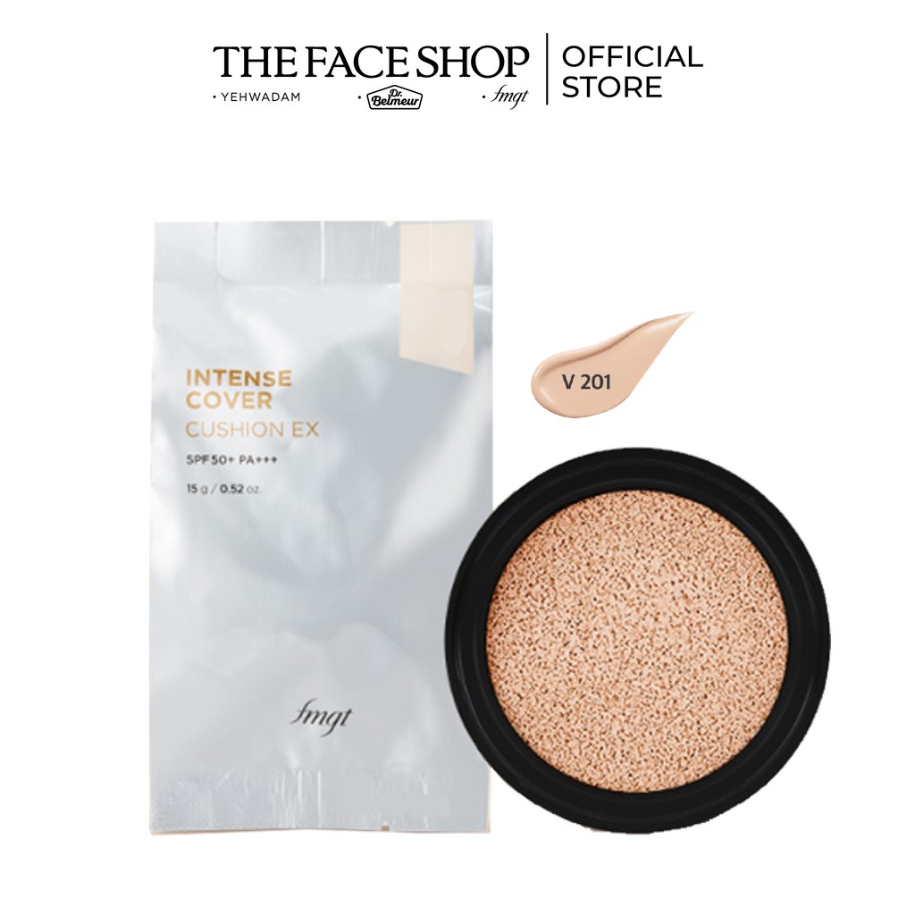 [Mã COSTFS205 -8% đơn 250K] Phấn Nước Trang Điểm (Lõi) TheFaceShop Cc Intence Cover Cushion.Ex (Refill) 15g