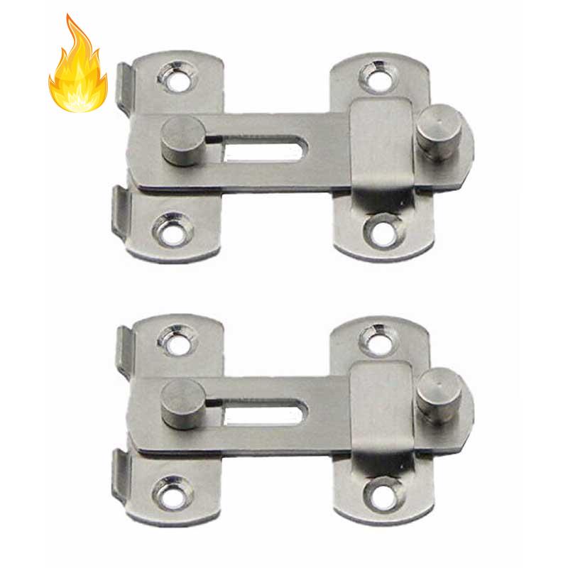 Bộ 2 bản lề cửa an toàn 20x50x70mm bằng thép không gỉ