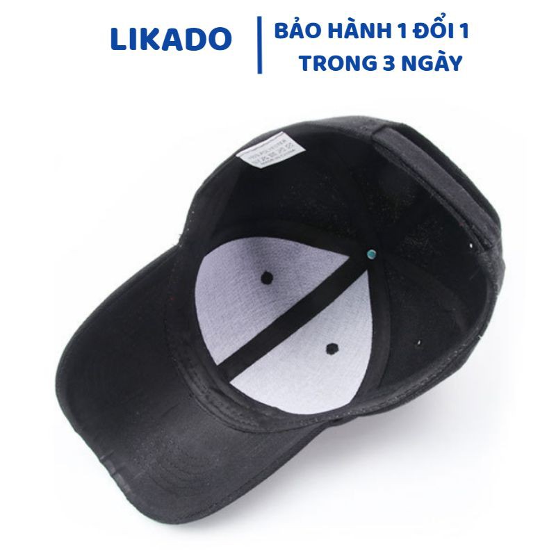 Mũ lưỡi trai nam hàn quốc LIKADO màu trơn LKD07