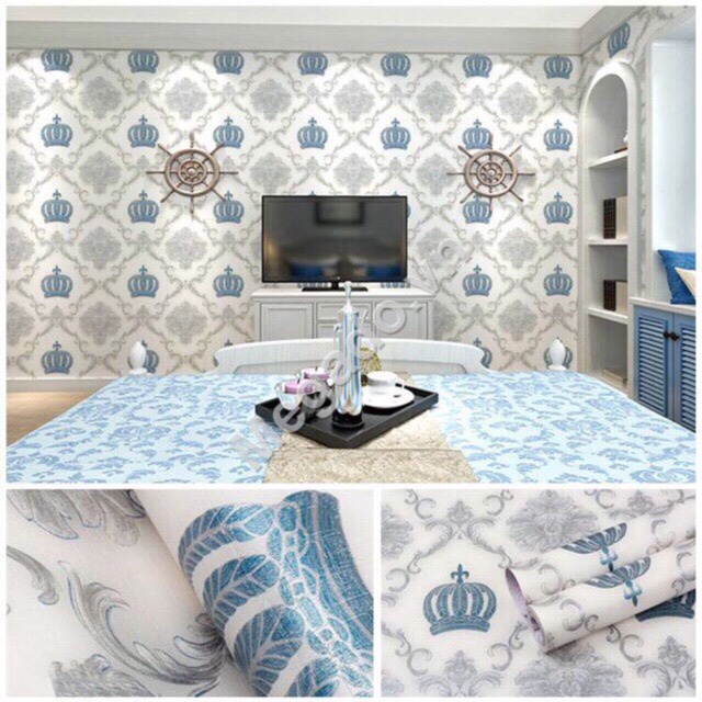 DECAL 1m Giấy dán tường khổ rộng 45cm - MẪU THIẾU NHI ELL130