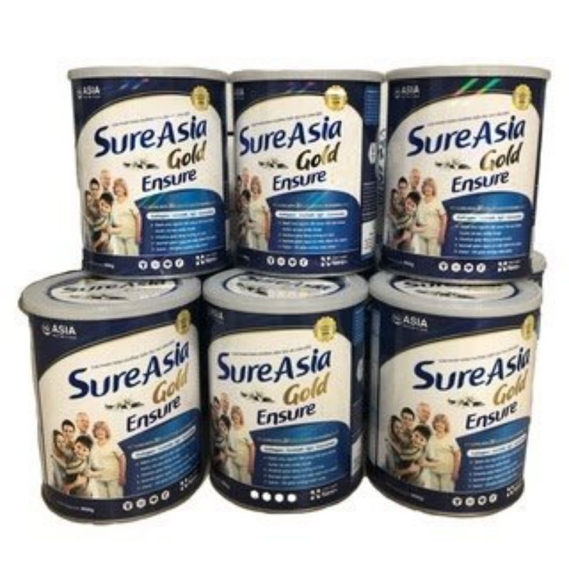 Sữa Ensure Gold Sure Asia Cung Cấp Dinh Dưỡng và Phục Hồi - Lon 900g