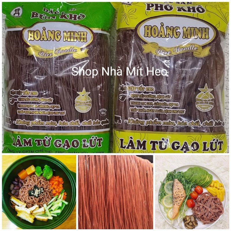  Mì bún phở gạo lứt đỏ siêu ngon,siêu rẻ,thực dưỡng ăn kiêng,tiểu đường (500gram)