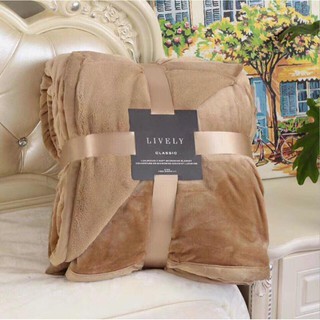 Chăn lông thỏ xuất Mỹ Lively cao cấp