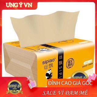 GIẤY ĂN GẤU TRÚC SIPIAO ( 1 TÚI 300 TỜ) ( BÁN LẺ GIÁ XƯỞNG )