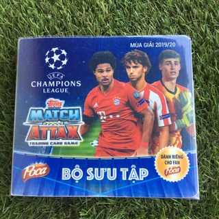 72 thẻ cầu thủ poca 2019/2020. poca việt nam thẻ cầu thủ bóng đá. full bộ album 19/20 poca match attax