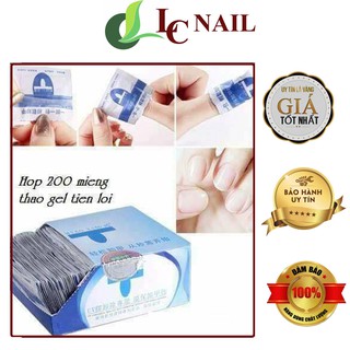 Giấy lau gel, ủ phá gel có dung dịch, 200 miếng