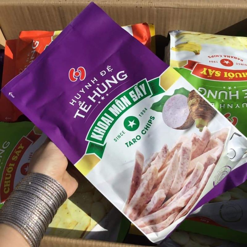 Khoai Môn Sấy Tề Hùng 500gr. 21/4/26
