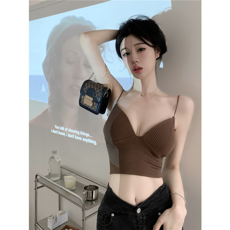 Cocory vn Áo Dây Nữ 5 Màu Thời Trang Quyến Rũ