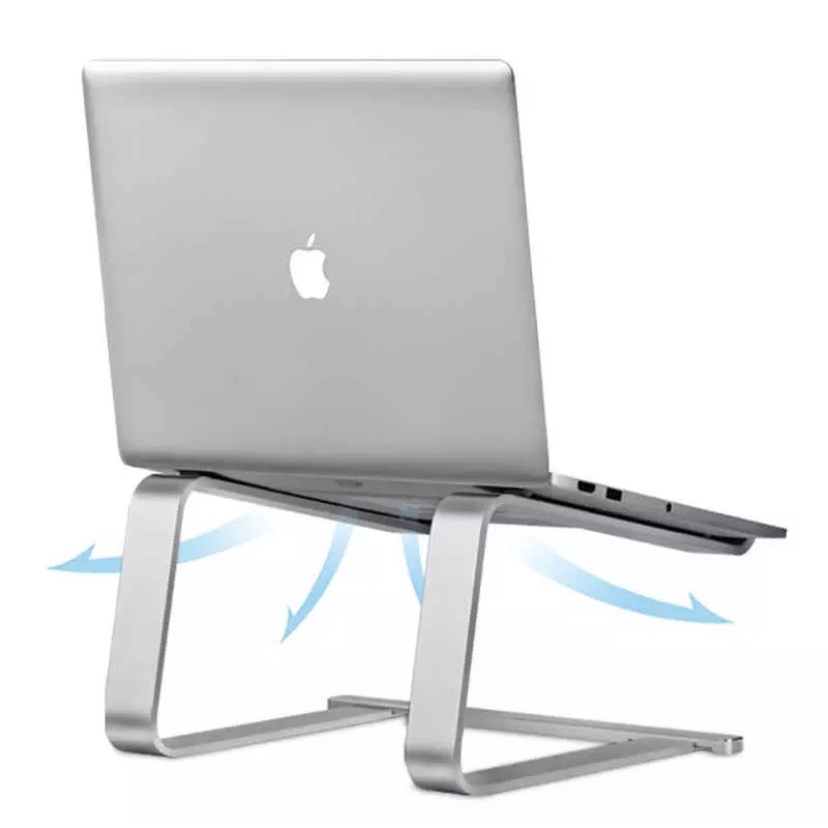 Giá Đỡ Để Laptop Stand Notebook Macbook Máy Tính Hợp Kim Nhôm U Có Thể Tháo Rời Kiêm Đế Tản Nhiệt Laptop Để Bàn Cao Cấp.