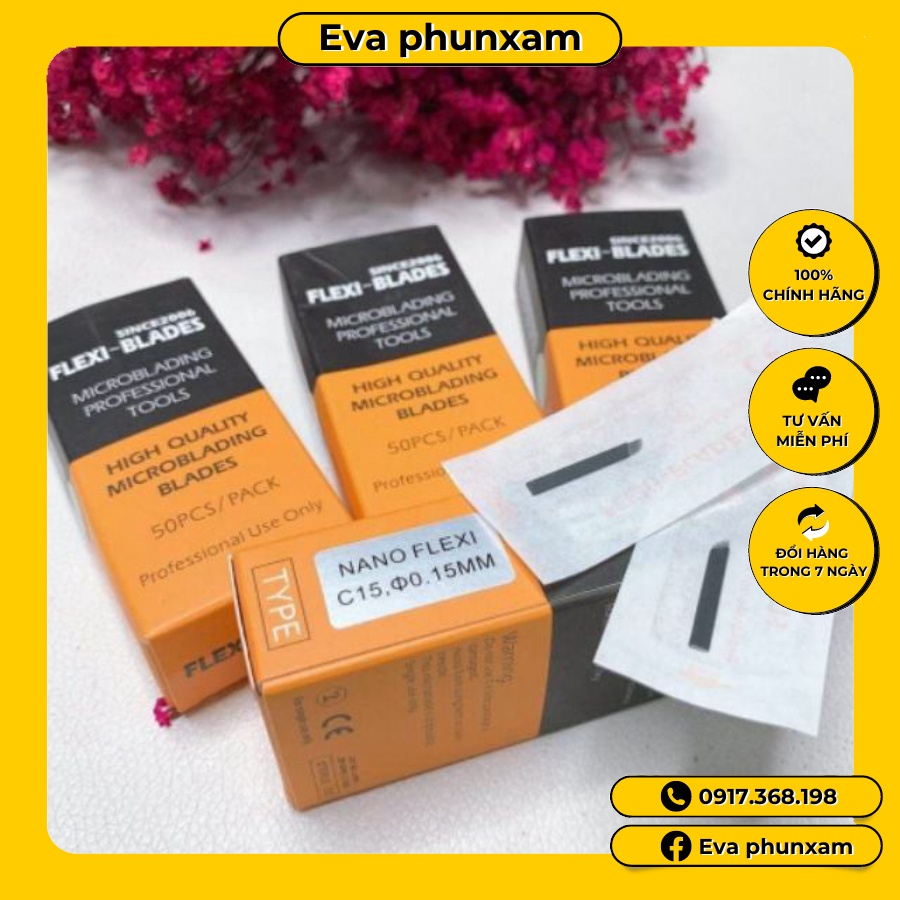 Lưỡi Dao Điêu Khắc Chân Mày Cao Cấp FLEXI BLADE [ Loại Tốt]