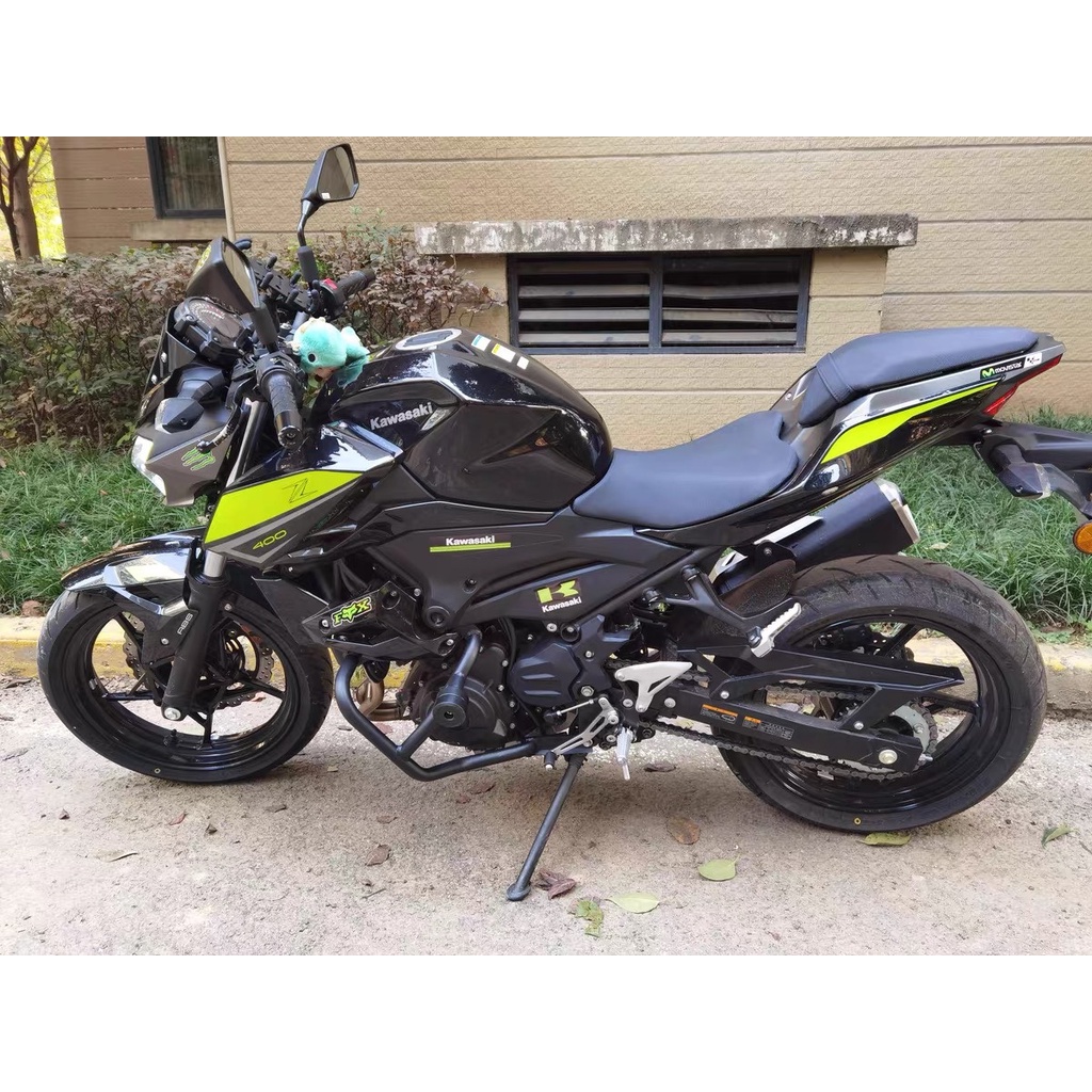 1 bộ Kawasaki Hình dán Thương hiệu ngoại vi cho xe máy Decal phản quang Motorcross được sửa đổi Hình dán