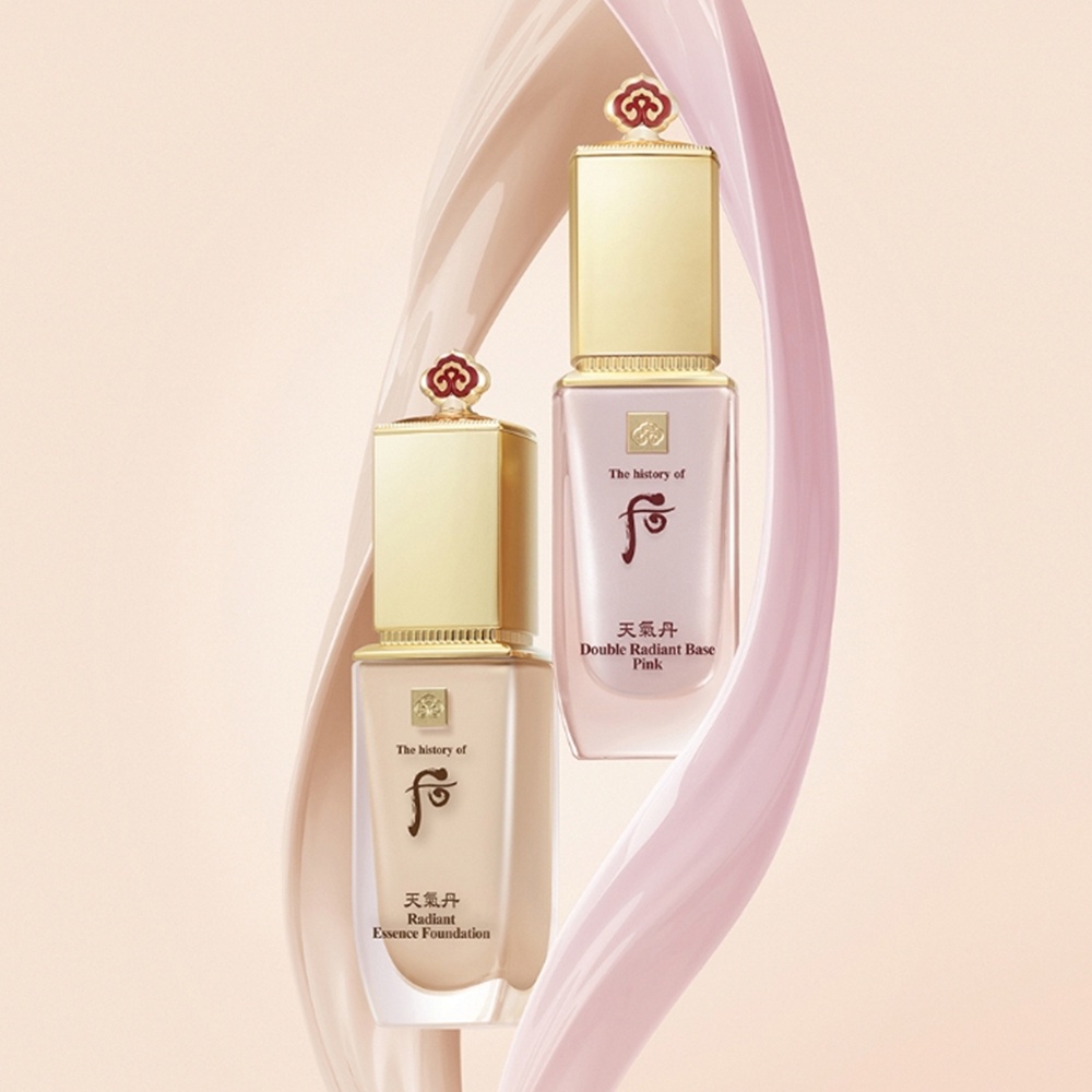 [Mẫu Mới] Gói sample kem lót tái sinh cao cấp giúp trang điểm và dưỡng da hoàn hảo - Whoo Double radiant base 1ml