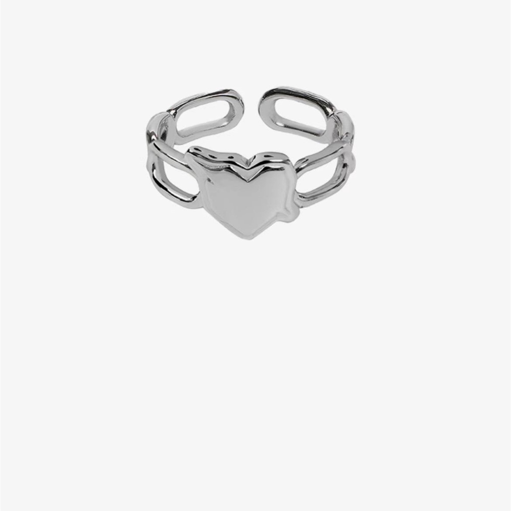 Nhẫn Bạc Khắc Chữ LOVE SICK Tour Merch Nhóm Nhạc TXT ACT