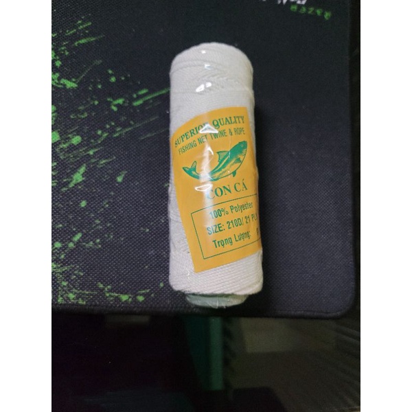 Chỉ xây, dây nhợ xây dựng, thả diều, câu cá hiệu con cá loại 500g, 200g, 100g