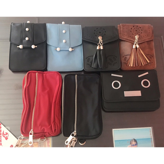 Freeship 99k TQ_Túi đeo điện thoại chất da Quảng Châu