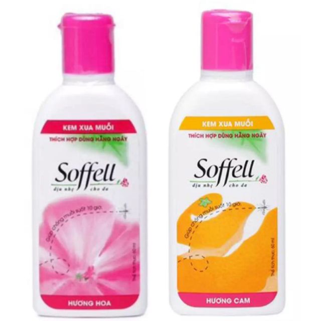 Kem xua muỗi Soffell 60ml