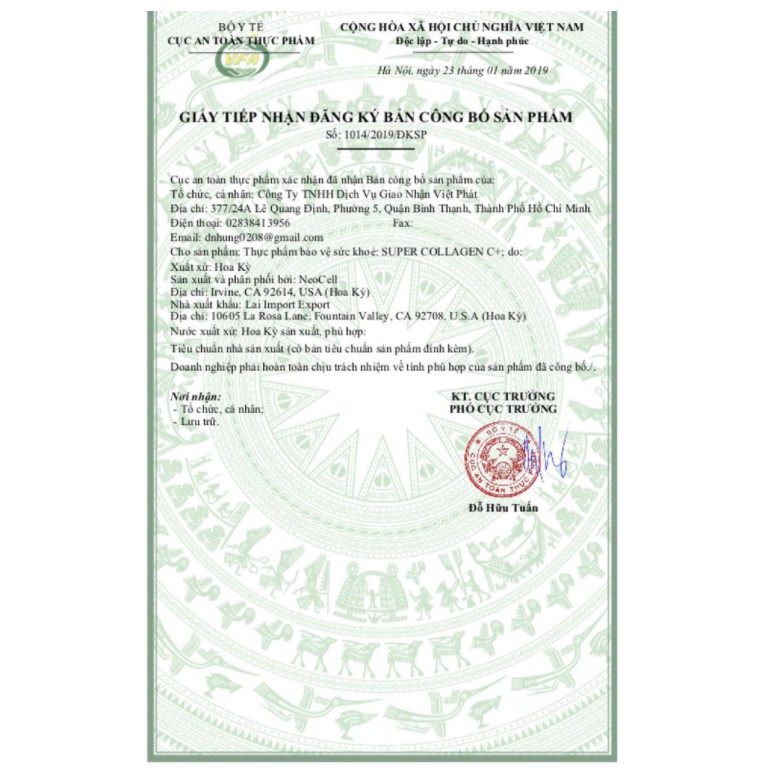 Viên Uống Super Collagen Neocell +C 6000 Mg type 1 - 3 Neocell 360 viên