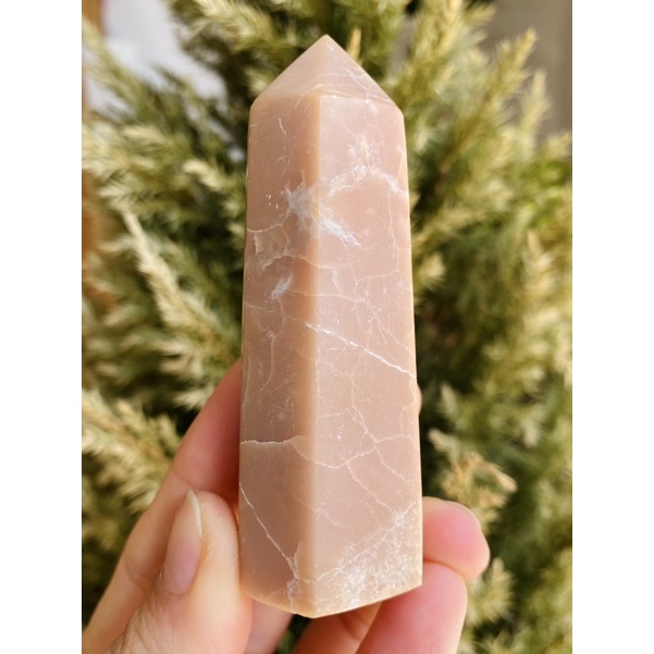 Trụ đá thiên nhiên Pink Opal, Đá Năng Lượng, Đá Healing