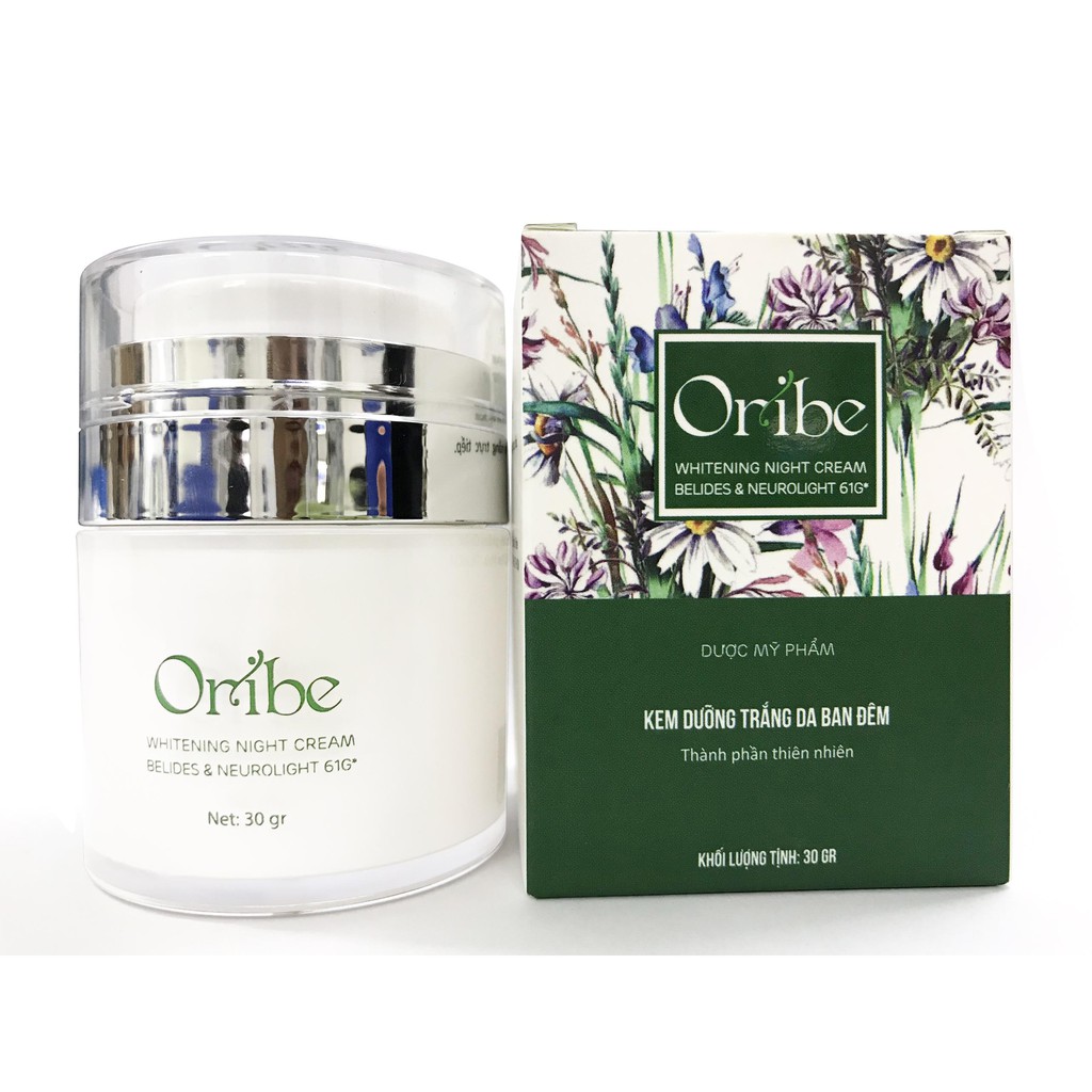 Kem dưỡng trắng da ban đêm Oribe 30g- Hỗ trợ giúp trắng da, chống lão hóa da, giảm thâm nám