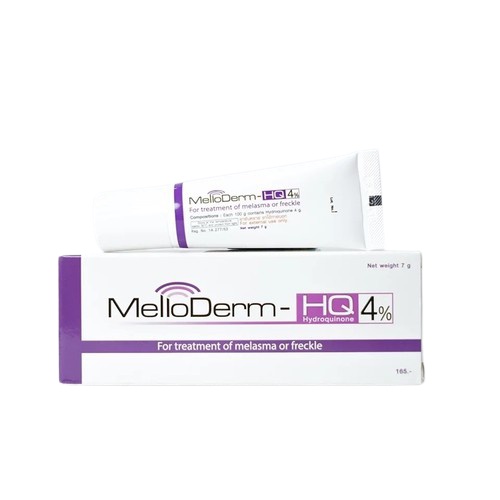 MelloDerm - HQ 4% - Kem giảm nám, tàn nhang, đồi mồi, thâm do mụn để lại