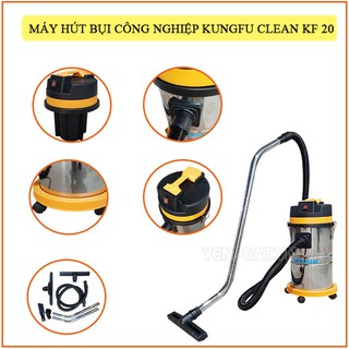Máy hút bụi công nghiệp loại nhỏ KF20 (20 lit) - Hàng chính hãng, bảo hành 6 tháng