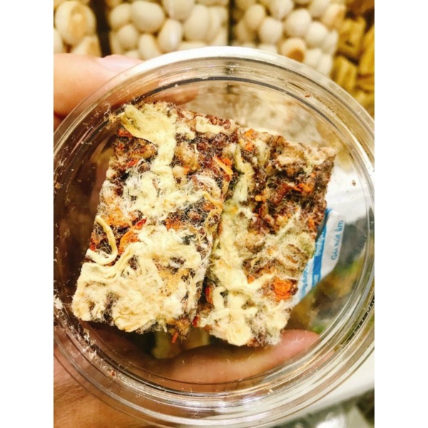 THANH CƠM CHÁY GẠO LỨT CHÀ BÔNG HEALTHY HŨ 250GR - Lùn Con Food