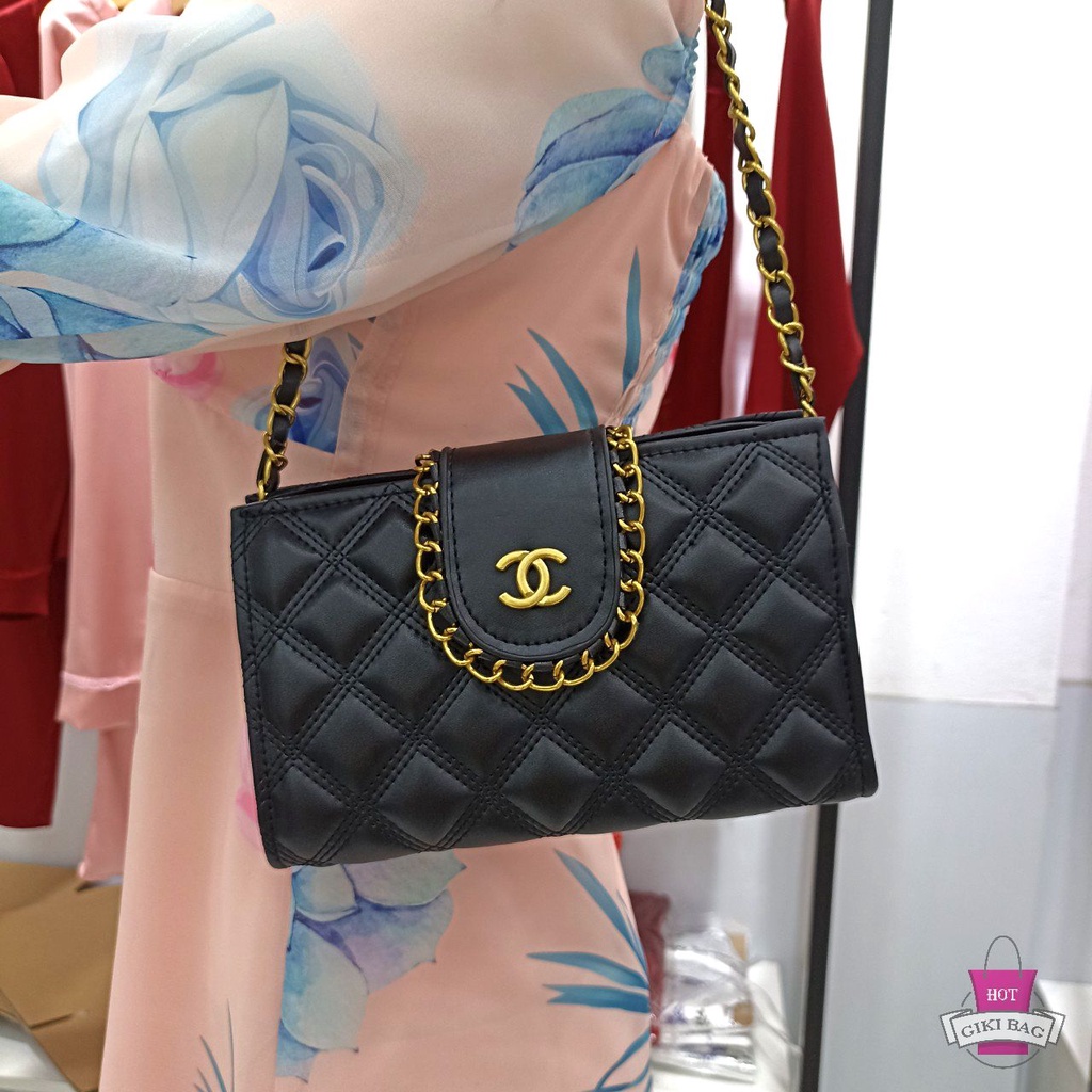 Túi đeo chéo kẹp nách nữ kiểu dáng sang trọng thời trang 2022 vs503 Giki bag