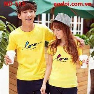 Hot áo thun cặp tình nhân LOVE Minh Hằng Store