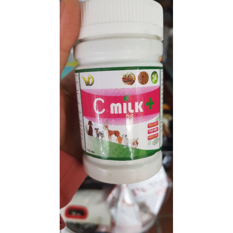 Kích Sữa Tăng Tiết Sữa Giảm Viêm Tuyến Sữa Chó Mèo C Milk ( hộp/150