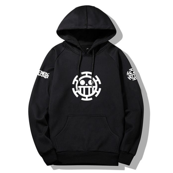 🎁HOT💥 Áo Law One Piece hoodie dài tay mũ trùm đầu sP yêu thích ❤